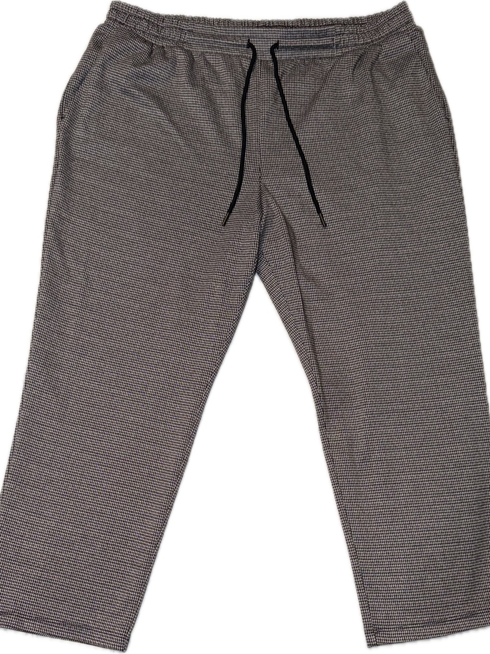 Target Women's Knit Drawstring Capris in Gray with Black Drawcords